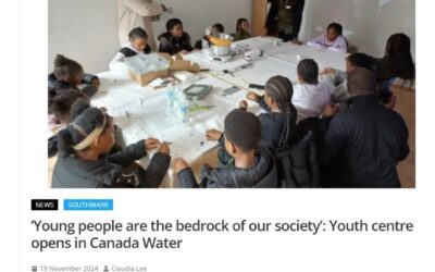 ‘Young people are the bedrock of our society’: Youth centre opens in Canada Water